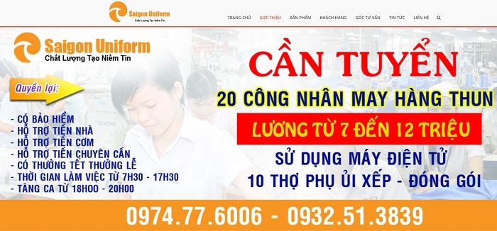 Top 10 cônɡ ty chuyên may đồnɡ phục tốt và uy tín nhất tại TPHCM hiện nay