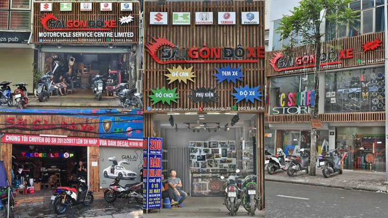 Top 8 địa chỉ dán keo/decal xe máy đẹp giá rẻ tại Hà Nội