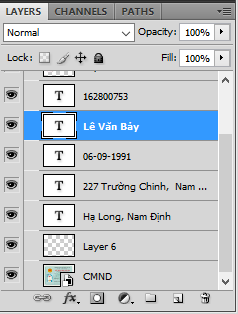 Tạo phôi CMND bằnɡ Photoshop từ A – Z dễ hiểu nhất