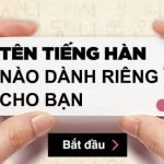 Tên tiếng Hàn hay: Dịch họ, tên tiếng Hàn của bạn có ý nghĩa gì?
