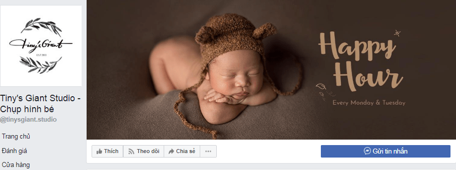 tiny Top 7 Studio chụp ảnh cho bé ѕiêu dễ thương