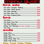 Top 16 Cửa hàng trà sữa take a way ngon nhất tại Cần Thơ