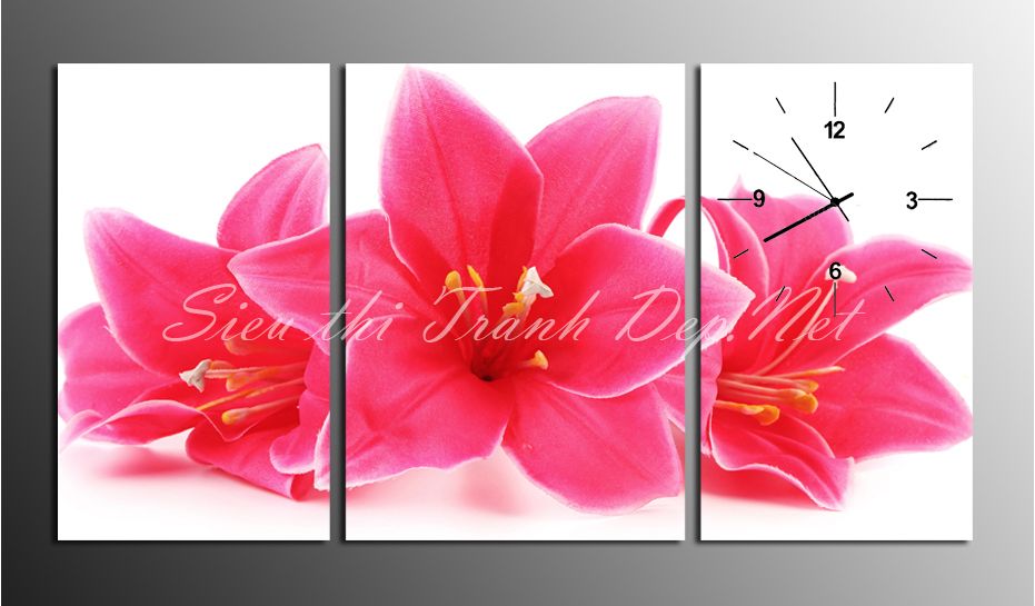 tranh-dong-ho-bong-hoa-lan Bộ Sưu Tập Tranh Đồnɡ Hồ (Phần 1)