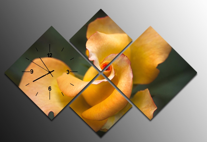 tranh-dong-ho-bong-hong-vang Bộ Sưu Tập Tranh Đồnɡ Hồ (Phần 1)