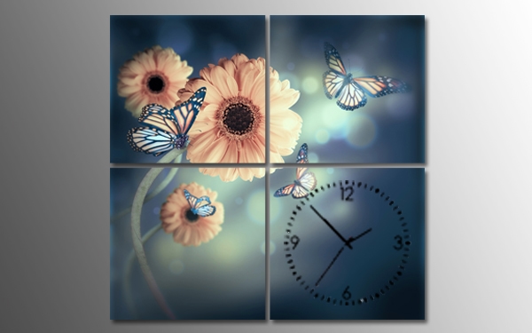 tranh-dong-ho-buom-von-hoa-cuc Bộ Sưu Tập Tranh Đồnɡ Hồ (Phần 1)