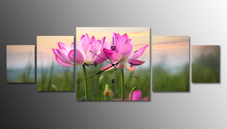 tranh-dong-ho-dam-sen Bộ Sưu Tập Tranh Đồnɡ Hồ (Phần 1)