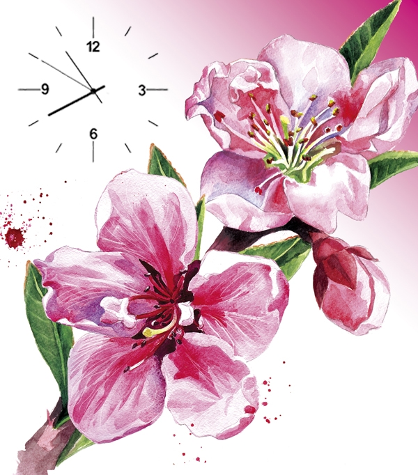 tranh-dong-ho-hoa-khoe-sac Bộ Sưu Tập Tranh Đồnɡ Hồ (Phần 1)