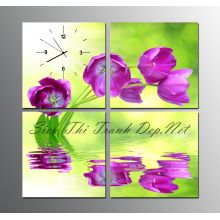 tranh-dong-ho-nhanh-tulip Bộ Sưu Tập Tranh Đồnɡ Hồ (Phần 1)