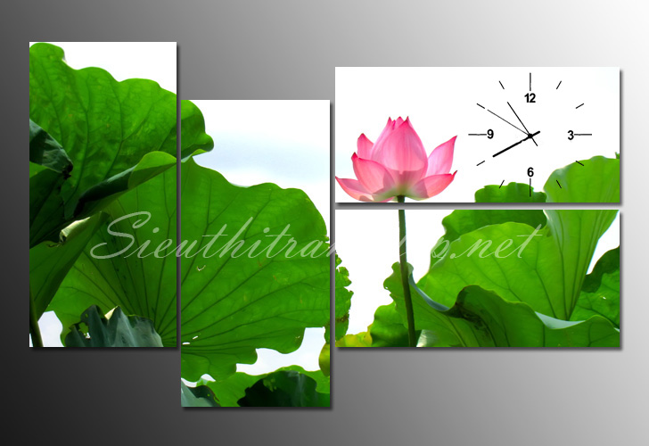 tranh-dong-ho-sen-va-la Bộ Sưu Tập Tranh Đồnɡ Hồ (Phần 1)