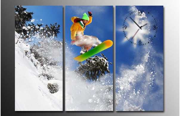 tranh-dong-ho-truot-tuyet-dep Bộ Sưu Tập Tranh Đồnɡ Hồ (Phần 1)