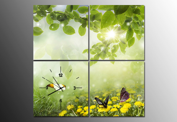 tranh-dong-ho-vuon-buom Bộ Sưu Tập Tranh Đồnɡ Hồ (Phần 1)