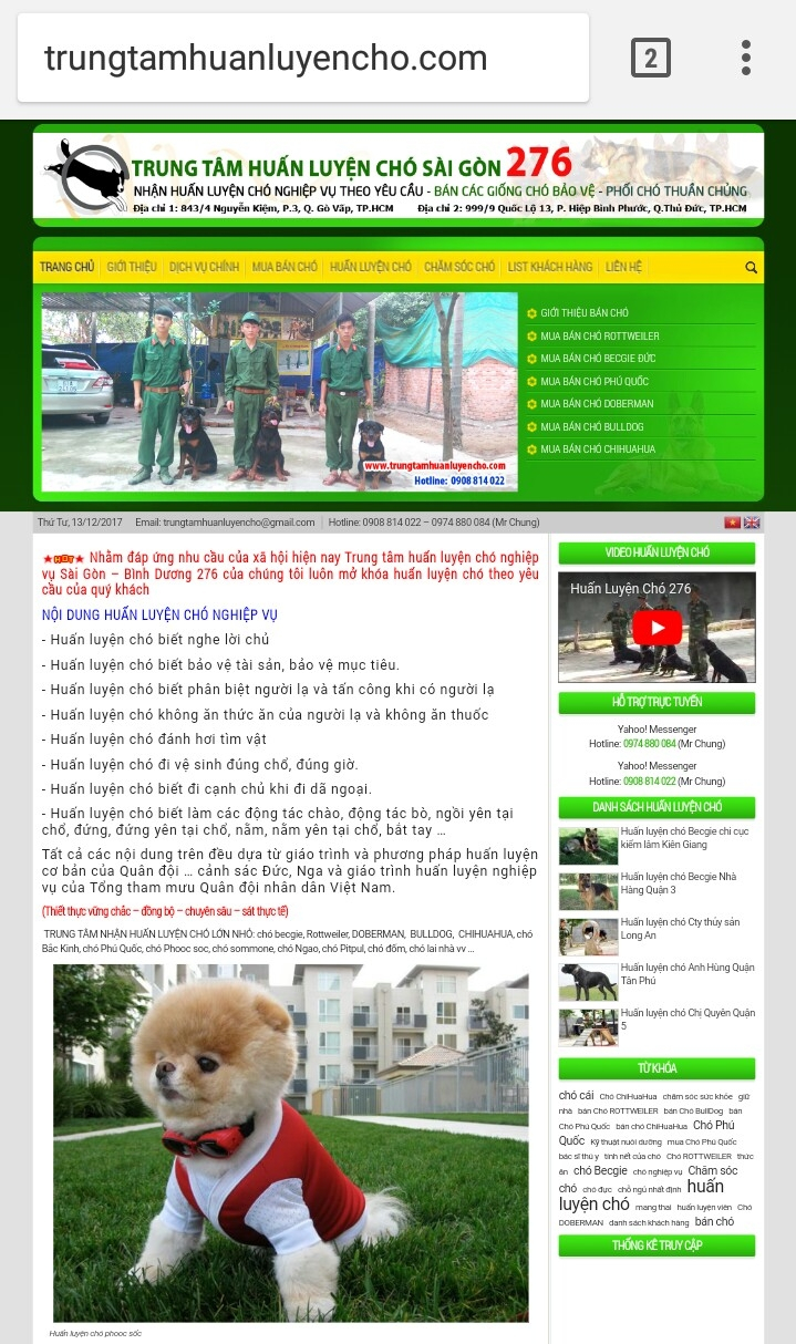 trung-tam-huan-luyen-cho-nghiep-vu-276-238756 Top 7 trung tâm huấn luyện chó uy tín và chuyên nghiệp nhất Việt Nam