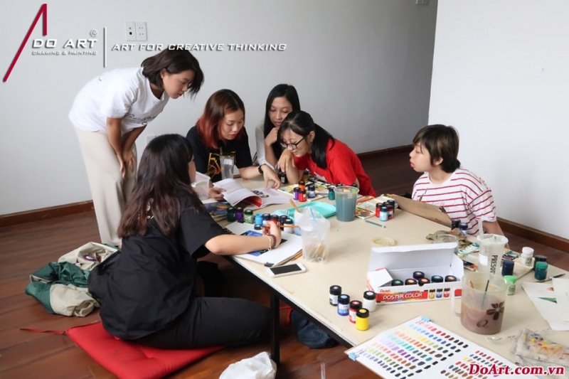 trung-tam-my-thuat-do-art-288280 Top 8 Địa chỉ học vẽ màu nước tốt nhất tại TP. HCM