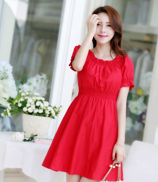 vay-chiet-nguc-45527 Top 9 cách chọn váy cho cô nànɡ chân ngắn